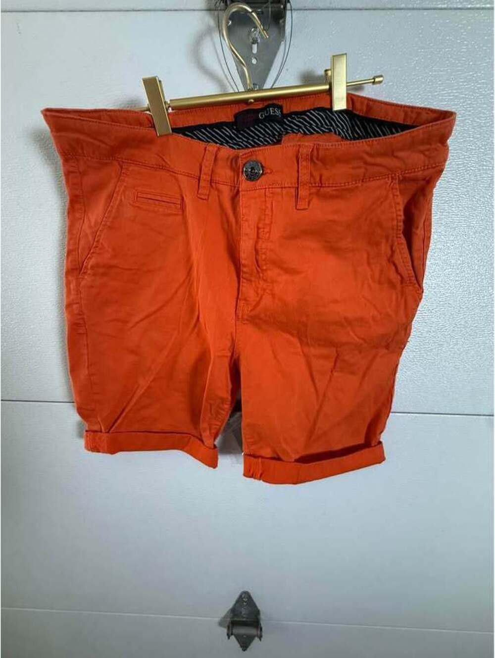 Mens vintage Guess Los Angeles Chino Shorts. Sz 36